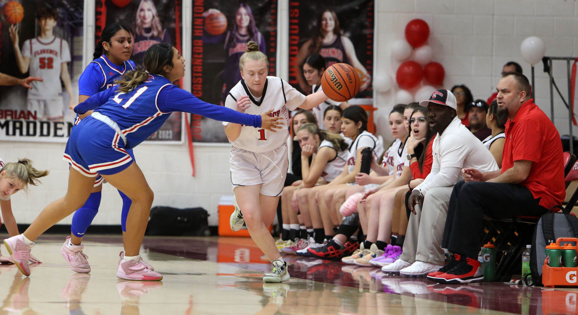 Florence vs. Coolidge girl's basketball